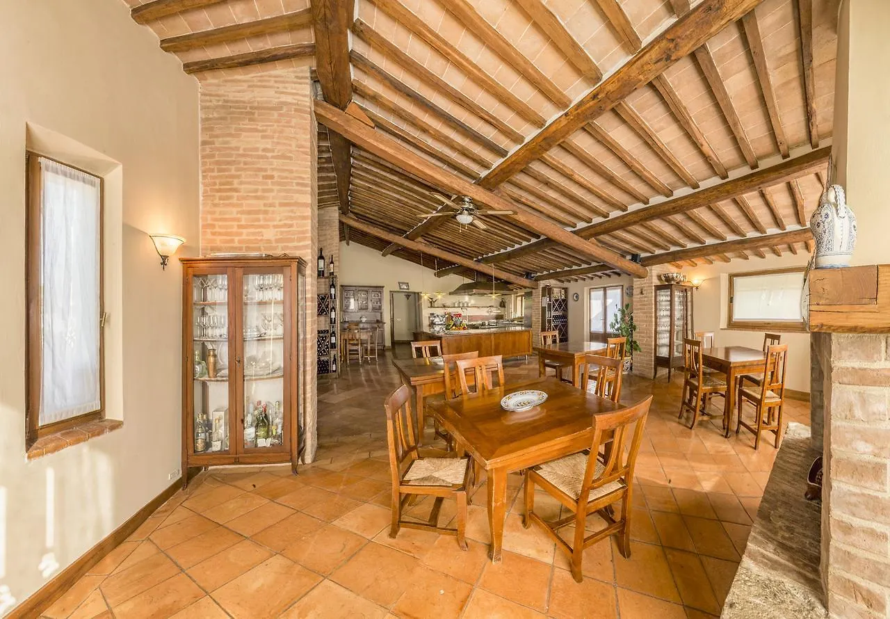 Bauernhof Villa Casali Di Bibbiano Buonconvento
